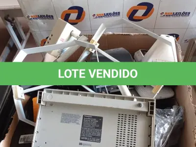 LOTE 281 - 01 LOTE COM ELETRÔNICOS DIVERSOS. (NO ESTADO, LEILÃO NÃO TEM GARANTIA E NEM DEVOLUÇÃO, SUJEITO A POSSÍVEIS AVARIAS VISÍVEIS/OCULTAS E/OU AUSÊNCIA DE COMPONENTES).
