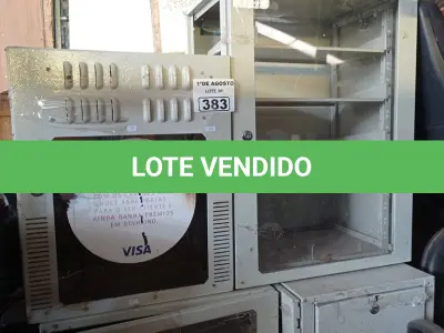 LOTE 383 - 04 RACK’S PARA EQUIPAMENTOS DE REDE MARCAS E MODELOS DIVERSOS. (NO ESTADO, LEILÃO NÃO TEM GARANTIA E NEM DEVOLUÇÃO, SUJEITO A POSSÍVEIS AVARIAS VISÍVEIS/OCULTAS E/OU AUSÊNCIA DE COMPONENTES).