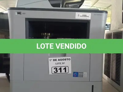 LOTE 311 - 01 IMPRESSORA MULTIFUNCIONAL MARCA SAMSUNG MODELO SCX-5835NX. (NO ESTADO, LEILÃO NÃO TEM GARANTIA E NEM DEVOLUÇÃO, SUJEITO A POSSÍVEIS AVARIAS VISÍVEIS/OCULTAS E/OU AUSÊNCIA DE COMPONENTES).