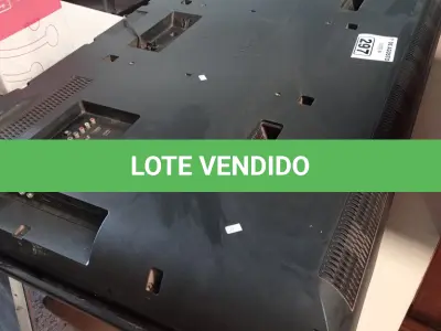 LOTE 297 - 02 TV’S MARCAS E MODELOS DIVERSOS PARA RETIRADA DE PEÇAS. (NO ESTADO, LEILÃO NÃO TEM GARANTIA E NEM DEVOLUÇÃO, SUJEITO A POSSÍVEIS AVARIAS VISÍVEIS/OCULTAS E/OU AUSÊNCIA DE COMPONENTES).