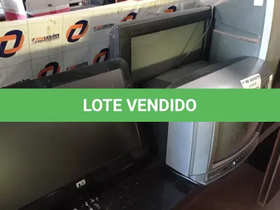 LOTE 249 - 01 COMPUTADOR ALL IN ONE E 03 TV’S DE TUBO MARCAS E MODELOS DIVERSOS. (NO ESTADO, LEILÃO NÃO TEM GARANTIA E NEM DEVOLUÇÃO, SUJEITO A POSSÍVEIS AVARIAS VISÍVEIS/OCULTAS E/OU AUSÊNCIA DE COMPONENTES).