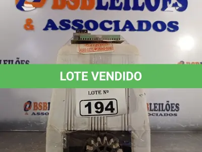 LOTE 194 - 01 MOTOR PARA PORTÃO ELETRÔNICO. (NO ESTADO, LEILÃO NÃO TEM GARANTIA E NEM DEVOLUÇÃO, SUJEITO A POSSÍVEIS AVARIAS VISÍVEIS/OCULTAS E/OU AUSÊNCIA DE COMPONENTES).