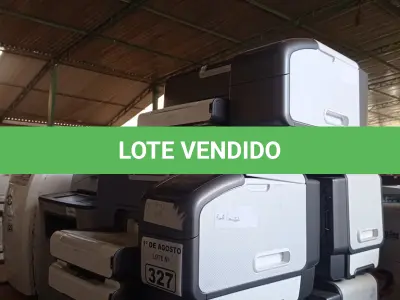 LOTE 327 - 05 IMPRESSORAS MARCAS HP MODELO INK JET 1200WN INCOMPLETAS. (NO ESTADO, LEILÃO NÃO TEM GARANTIA E NEM DEVOLUÇÃO, SUJEITO A POSSÍVEIS AVARIAS VISÍVEIS/OCULTAS E/OU AUSÊNCIA DE COMPONENTES).