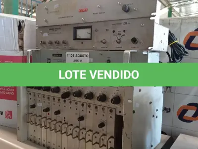 LOTE 294 - 04 EQUIPAMENTOS ELETRÔNICOS DIVERSOS. (NO ESTADO, LEILÃO NÃO TEM GARANTIA E NEM DEVOLUÇÃO, SUJEITO A POSSÍVEIS AVARIAS VISÍVEIS/OCULTAS E/OU AUSÊNCIA DE COMPONENTES).