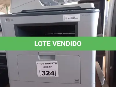 LOTE 324 - 01 IMPRESSORA MULTIFUNCIONAL MARCA SAMSUNG MODELO SCX-5835NX. (NO ESTADO, LEILÃO NÃO TEM GARANTIA E NEM DEVOLUÇÃO, SUJEITO A POSSÍVEIS AVARIAS VISÍVEIS/OCULTAS E/OU AUSÊNCIA DE COMPONENTES).
