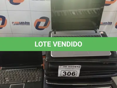 LOTE 306 - 06 NOTEBOOK’S E 02 NETBOOK’S MARCAS E MODELOS DIVERSOS PARA RETIRADA DE PEÇAS. (NO ESTADO, LEILÃO NÃO TEM GARANTIA E NEM DEVOLUÇÃO, SUJEITO A POSSÍVEIS AVARIAS VISÍVEIS/OCULTAS E/OU AUSÊNCIA DE COMPONENTES).