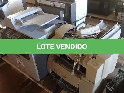 LOTE 361 - 01 LOTE COM VÁRIAS IMPRESSORAS MARCAS E MODELOS DIVERSOS COM AVARIAS. (NO ESTADO, LEILÃO NÃO TEM GARANTIA E NEM DEVOLUÇÃO, SUJEITO A POSSÍVEIS AVARIAS VISÍVEIS/OCULTAS E/OU AUSÊNCIA DE COMPONENTES).