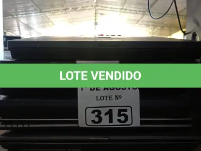 LOTE 315 - 06 NOTEBOOK’S MARCAS E MODELOS DIVERSOS PARA RETIRADA DE PEÇAS. (NO ESTADO, LEILÃO NÃO TEM GARANTIA E NEM DEVOLUÇÃO, SUJEITO A POSSÍVEIS AVARIAS VISÍVEIS/OCULTAS E/OU AUSÊNCIA DE COMPONENTES).