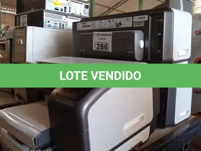LOTE 286 - 03 IMPRESSORAS MARCAS HP MODELO INK JET 1200WN INCOMPLETAS. (NO ESTADO, LEILÃO NÃO TEM GARANTIA E NEM DEVOLUÇÃO, SUJEITO A POSSÍVEIS AVARIAS VISÍVEIS/OCULTAS E/OU AUSÊNCIA DE COMPONENTES).