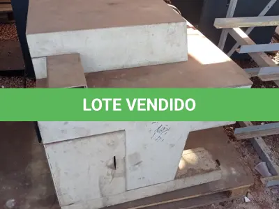 LOTE 459 - 01 SUCATA DE MAQUINÁRIO GRÁFICO. (NO ESTADO, LEILÃO NÃO TEM GARANTIA E NEM DEVOLUÇÃO, SUJEITO A POSSÍVEIS AVARIAS VISÍVEIS/OCULTAS E/OU AUSÊNCIA DE COMPONENTES).
