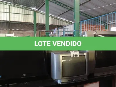 LOTE 249 - 01 COMPUTADOR ALL IN ONE E 03 TV’S DE TUBO MARCAS E MODELOS DIVERSOS. (NO ESTADO, LEILÃO NÃO TEM GARANTIA E NEM DEVOLUÇÃO, SUJEITO A POSSÍVEIS AVARIAS VISÍVEIS/OCULTAS E/OU AUSÊNCIA DE COMPONENTES).