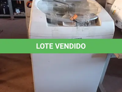 LOTE 212 - 01 MÁQUINA DE LAVAR ROUPAS MARCA BRASTEMP CAPACIDADE 11KG 220V. (NO ESTADO, LEILÃO NÃO TEM GARANTIA E NEM DEVOLUÇÃO, SUJEITO A POSSÍVEIS AVARIAS VISÍVEIS/OCULTAS E/OU AUSÊNCIA DE COMPONENTES).
