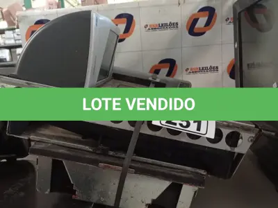 LOTE 251 - 02 BALANÇAS PARA CAIXA DE SUPERMERCADO. (NO ESTADO, LEILÃO NÃO TEM GARANTIA E NEM DEVOLUÇÃO, SUJEITO A POSSÍVEIS AVARIAS VISÍVEIS/OCULTAS E/OU AUSÊNCIA DE COMPONENTES).