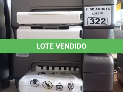 LOTE 322 - 02 IMPRESSORAS MARCAS HP MODELO INK JET 1200WN INCOMPLETAS. (NO ESTADO, LEILÃO NÃO TEM GARANTIA E NEM DEVOLUÇÃO, SUJEITO A POSSÍVEIS AVARIAS VISÍVEIS/OCULTAS E/OU AUSÊNCIA DE COMPONENTES).