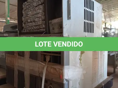 LOTE 312 - 02 SUCATAS DE AR CONDICIONADO DE EMBUTIR. (NO ESTADO, LEILÃO NÃO TEM GARANTIA E NEM DEVOLUÇÃO, SUJEITO A POSSÍVEIS AVARIAS VISÍVEIS/OCULTAS E/OU AUSÊNCIA DE COMPONENTES).