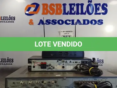 LOTE 263 - 03 EQUIPAMENTOS ELETRÔNICOS DIVERSOS. (NO ESTADO, LEILÃO NÃO TEM GARANTIA E NEM DEVOLUÇÃO, SUJEITO A POSSÍVEIS AVARIAS VISÍVEIS/OCULTAS E/OU AUSÊNCIA DE COMPONENTES).