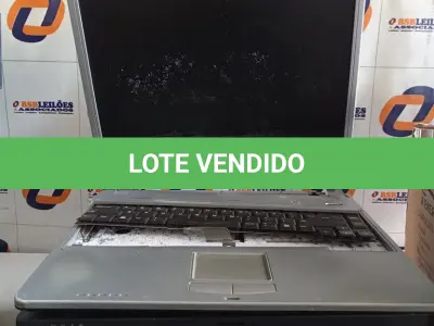 LOTE 282 - 07 NOTEBOOK’S MARCAS E MODELOS DIVERSOS PARA RETIRADA DE PEÇAS. (NO ESTADO, LEILÃO NÃO TEM GARANTIA E NEM DEVOLUÇÃO, SUJEITO A POSSÍVEIS AVARIAS VISÍVEIS/OCULTAS E/OU AUSÊNCIA DE COMPONENTES).