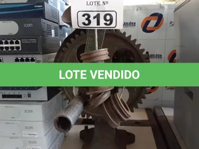 LOTE 319 - 01 MÁQUINA MANUAL EM FERRO FUNDIDO. (NO ESTADO, LEILÃO NÃO TEM GARANTIA E NEM DEVOLUÇÃO, SUJEITO A POSSÍVEIS AVARIAS VISÍVEIS/OCULTAS E/OU AUSÊNCIA DE COMPONENTES).