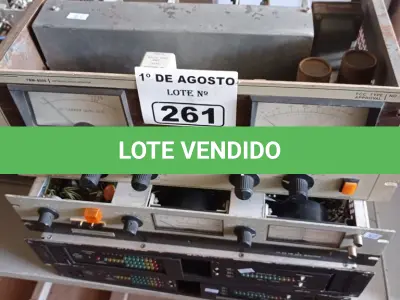 LOTE 261 - 04 EQUIPAMENTOS ELETRÔNICOS DIVERSOS. (NO ESTADO, LEILÃO NÃO TEM GARANTIA E NEM DEVOLUÇÃO, SUJEITO A POSSÍVEIS AVARIAS VISÍVEIS/OCULTAS E/OU AUSÊNCIA DE COMPONENTES).
