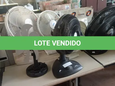 LOTE 242 - 07 VENTILADORES MARCAS E MODELOS DIVERSOS. (NO ESTADO, LEILÃO NÃO TEM GARANTIA E NEM DEVOLUÇÃO, SUJEITO A POSSÍVEIS AVARIAS VISÍVEIS/OCULTAS E/OU AUSÊNCIA DE COMPONENTES).