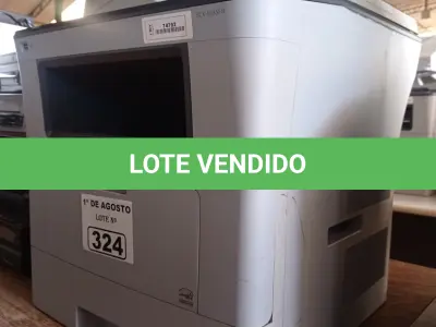 LOTE 324 - 01 IMPRESSORA MULTIFUNCIONAL MARCA SAMSUNG MODELO SCX-5835NX. (NO ESTADO, LEILÃO NÃO TEM GARANTIA E NEM DEVOLUÇÃO, SUJEITO A POSSÍVEIS AVARIAS VISÍVEIS/OCULTAS E/OU AUSÊNCIA DE COMPONENTES).