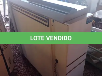 LOTE 445 - 01 SUCATA DE MAQUINÁRIO GRÁFICO. (NO ESTADO, LEILÃO NÃO TEM GARANTIA E NEM DEVOLUÇÃO, SUJEITO A POSSÍVEIS AVARIAS VISÍVEIS/OCULTAS E/OU AUSÊNCIA DE COMPONENTES).