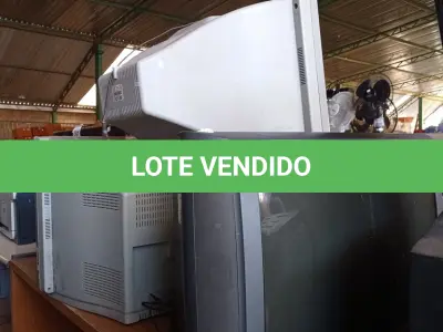 LOTE 268 - 03 TV’S DE TUBO MARCAS E MODELOS DIVERSOS. (NO ESTADO, LEILÃO NÃO TEM GARANTIA E NEM DEVOLUÇÃO, SUJEITO A POSSÍVEIS AVARIAS VISÍVEIS/OCULTAS E/OU AUSÊNCIA DE COMPONENTES).