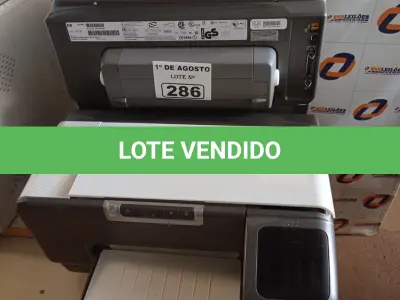 LOTE 286 - 03 IMPRESSORAS MARCAS HP MODELO INK JET 1200WN INCOMPLETAS. (NO ESTADO, LEILÃO NÃO TEM GARANTIA E NEM DEVOLUÇÃO, SUJEITO A POSSÍVEIS AVARIAS VISÍVEIS/OCULTAS E/OU AUSÊNCIA DE COMPONENTES).