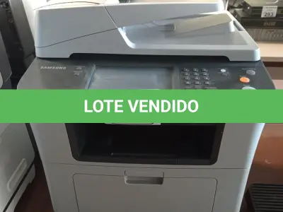 LOTE 304 - 01 IMPRESSORA MULTIFUNCIONAL MARCA SAMSUNG MODELO SCX-5835NX. (NO ESTADO, LEILÃO NÃO TEM GARANTIA E NEM DEVOLUÇÃO, SUJEITO A POSSÍVEIS AVARIAS VISÍVEIS/OCULTAS E/OU AUSÊNCIA DE COMPONENTES).