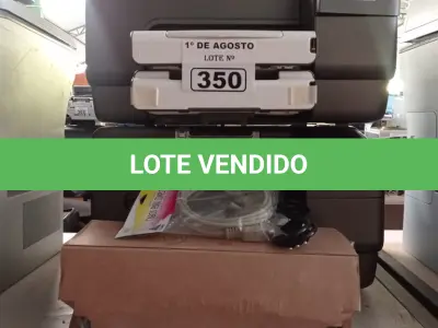 LOTE 350 - 02 IMPRESSORAS MARCAS HP MODELO INK JET 1200WN INCOMPLETAS. (NO ESTADO, LEILÃO NÃO TEM GARANTIA E NEM DEVOLUÇÃO, SUJEITO A POSSÍVEIS AVARIAS VISÍVEIS/OCULTAS E/OU AUSÊNCIA DE COMPONENTES).