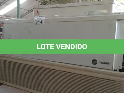 LOTE 314 - 01 CONDENSADORA MARCA HITACHI 18000BTU E 01 EVAPORADORA MARCA TRANE. (NO ESTADO, LEILÃO NÃO TEM GARANTIA E NEM DEVOLUÇÃO, SUJEITO A POSSÍVEIS AVARIAS VISÍVEIS/OCULTAS E/OU AUSÊNCIA DE COMPONENTES).