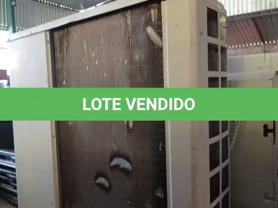 LOTE 314 - 01 CONDENSADORA MARCA HITACHI 18000BTU E 01 EVAPORADORA MARCA TRANE. (NO ESTADO, LEILÃO NÃO TEM GARANTIA E NEM DEVOLUÇÃO, SUJEITO A POSSÍVEIS AVARIAS VISÍVEIS/OCULTAS E/OU AUSÊNCIA DE COMPONENTES).