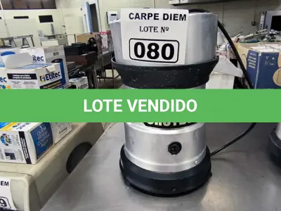 LOTE 080 - EXTRATOR DE SUCOS. (NO ESTADO, NÃO SABEMOS SE FUNCIONA. LEILÃO NÃO TEM GARANTIA E NEM DEVOLUÇÃO).