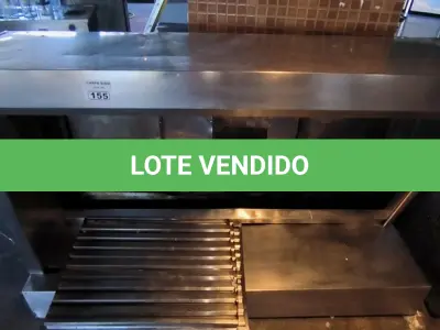 LOTE 155 - COIFA GRANDE. (NO ESTADO, NÃO SABEMOS SE FUNCIONA. LEILÃO NÃO TEM GARANTIA E NEM DEVOLUÇÃO).