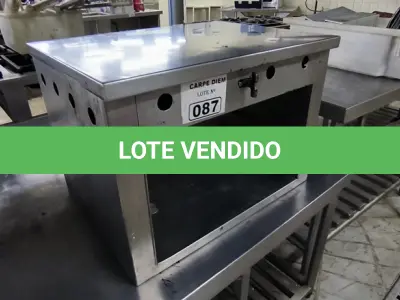 LOTE 087 - SALAMANDRA PEQUENA. (NO ESTADO, NÃO SABEMOS SE FUNCIONA. LEILÃO NÃO TEM GARANTIA E NEM DEVOLUÇÃO).