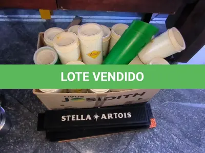 LOTE 265 - CAMISINHA PARA CERVEJA E PORTA CANUDO E TAPETE DE BAR. (NO ESTADO, NÃO SABEMOS SE FUNCIONA. LEILÃO NÃO TEM GARANTIA E NEM DEVOLUÇÃO).