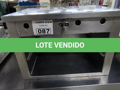 LOTE 087 - SALAMANDRA PEQUENA. (NO ESTADO, NÃO SABEMOS SE FUNCIONA. LEILÃO NÃO TEM GARANTIA E NEM DEVOLUÇÃO).