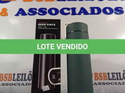 LOTE 073 - 01 GARRAFA TÉRMICA DIGITAL. (NOVO) (NO ESTADO) ATENÇÃO! FAZER A VISITAÇÃO ANTES DE ARREMATAR, NÃO SABEMOS SE FUNCIONA. LEILÃO NÃO TEM GARANTIA E NEM DEVOLUÇÃO, SUJEITO A POSSÍVEIS AVARIAS VISÍVEIS/OCULTAS E/OU AUSÊNCIA DE COMPONENTES.