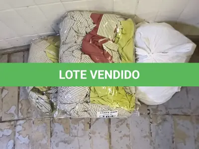 LOTE 104 - TOALHAS/ BUFFET E PANOS EM GERAL. (NO ESTADO, NÃO SABEMOS SE FUNCIONA. LEILÃO NÃO TEM GARANTIA E NEM DEVOLUÇÃO).