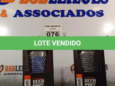 LOTE 076 - 02 COPOS TÉRMICOS. (NO ESTADO) ATENÇÃO! FAZER A VISITAÇÃO ANTES DE ARREMATAR, NÃO SABEMOS SE FUNCIONA. LEILÃO NÃO TEM GARANTIA E NEM DEVOLUÇÃO, SUJEITO A POSSÍVEIS AVARIAS VISÍVEIS/OCULTAS E/OU AUSÊNCIA DE COMPONENTES.