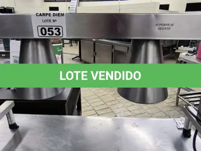 LOTE 053 - LÂMPADA DE AQUECIMENTO. (NO ESTADO, NÃO SABEMOS SE FUNCIONA. LEILÃO NÃO TEM GARANTIA E NEM DEVOLUÇÃO).