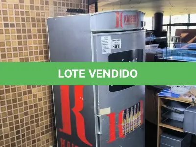 LOTE 181 - CERVEJEIRA. (NO ESTADO, NÃO SABEMOS SE FUNCIONA. LEILÃO NÃO TEM GARANTIA E NEM DEVOLUÇÃO).