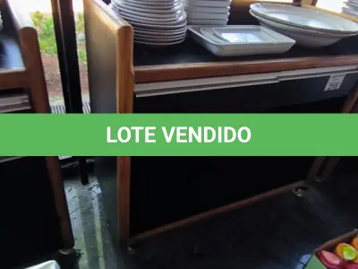 LOTE 215 - BALCÃO APOIO GARÇOM. (NO ESTADO, NÃO SABEMOS SE FUNCIONA. LEILÃO NÃO TEM GARANTIA E NEM DEVOLUÇÃO).