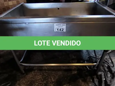 LOTE 142 - BANHO MARIA GRANDE. (NO ESTADO, NÃO SABEMOS SE FUNCIONA. LEILÃO NÃO TEM GARANTIA E NEM DEVOLUÇÃO).
