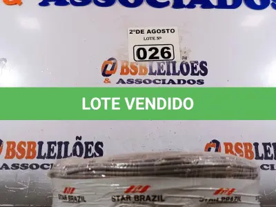 LOTE 026 - 01 CABO FLEXÍVEL DE FIO DE100M 1X2,50MM² NA COR CINZA. (NOVO) (NO ESTADO) ATENÇÃO! FAZER A VISITAÇÃO ANTES DE ARREMATAR, NÃO SABEMOS SE FUNCIONA. LEILÃO NÃO TEM GARANTIA E NEM DEVOLUÇÃO, SUJEITO A POSSÍVEIS AVARIAS VISÍVEIS/OCULTAS E/OU AUSÊNCIA DE COMPONENTES.