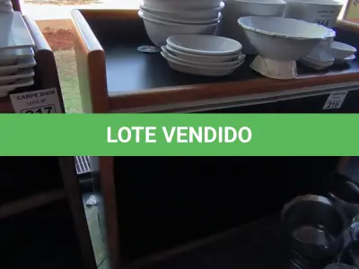 LOTE 216 - BALCÃO APOIO GARÇOM. (NO ESTADO, NÃO SABEMOS SE FUNCIONA. LEILÃO NÃO TEM GARANTIA E NEM DEVOLUÇÃO).