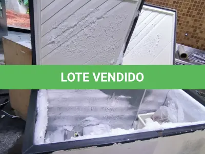 LOTE 126 - FREEZER HORIZONTAL. (NO ESTADO, NÃO SABEMOS SE FUNCIONA. LEILÃO NÃO TEM GARANTIA E NEM DEVOLUÇÃO).