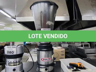 LOTE 081 - LIQUIDIFICADOR INDUSTRIAL. (NO ESTADO, NÃO SABEMOS SE FUNCIONA. LEILÃO NÃO TEM GARANTIA E NEM DEVOLUÇÃO).
