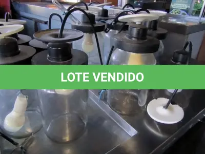 LOTE 154 - LUMINÁRIAS DIVERSAS. (NO ESTADO, NÃO SABEMOS SE FUNCIONA. LEILÃO NÃO TEM GARANTIA E NEM DEVOLUÇÃO).