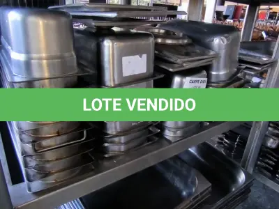 LOTE 280 - CUBAS GN GASTRONORMES ¼. (NO ESTADO, NÃO SABEMOS SE FUNCIONA. LEILÃO NÃO TEM GARANTIA E NEM DEVOLUÇÃO).